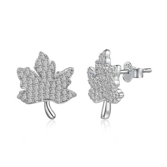 [Love More]Exquisite Maple Leaf Design Earrings