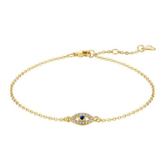 [Love More]Evil Eye Shape Necklace